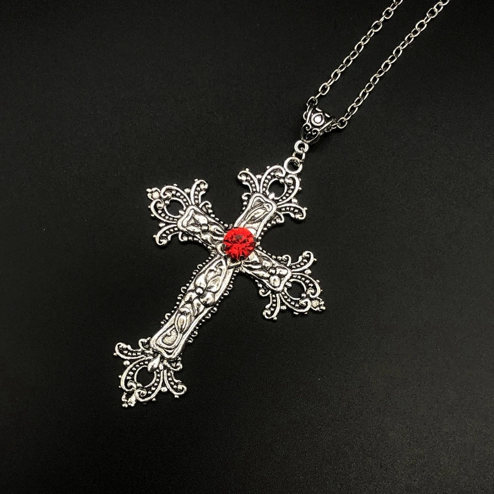 Red Crystal Cross